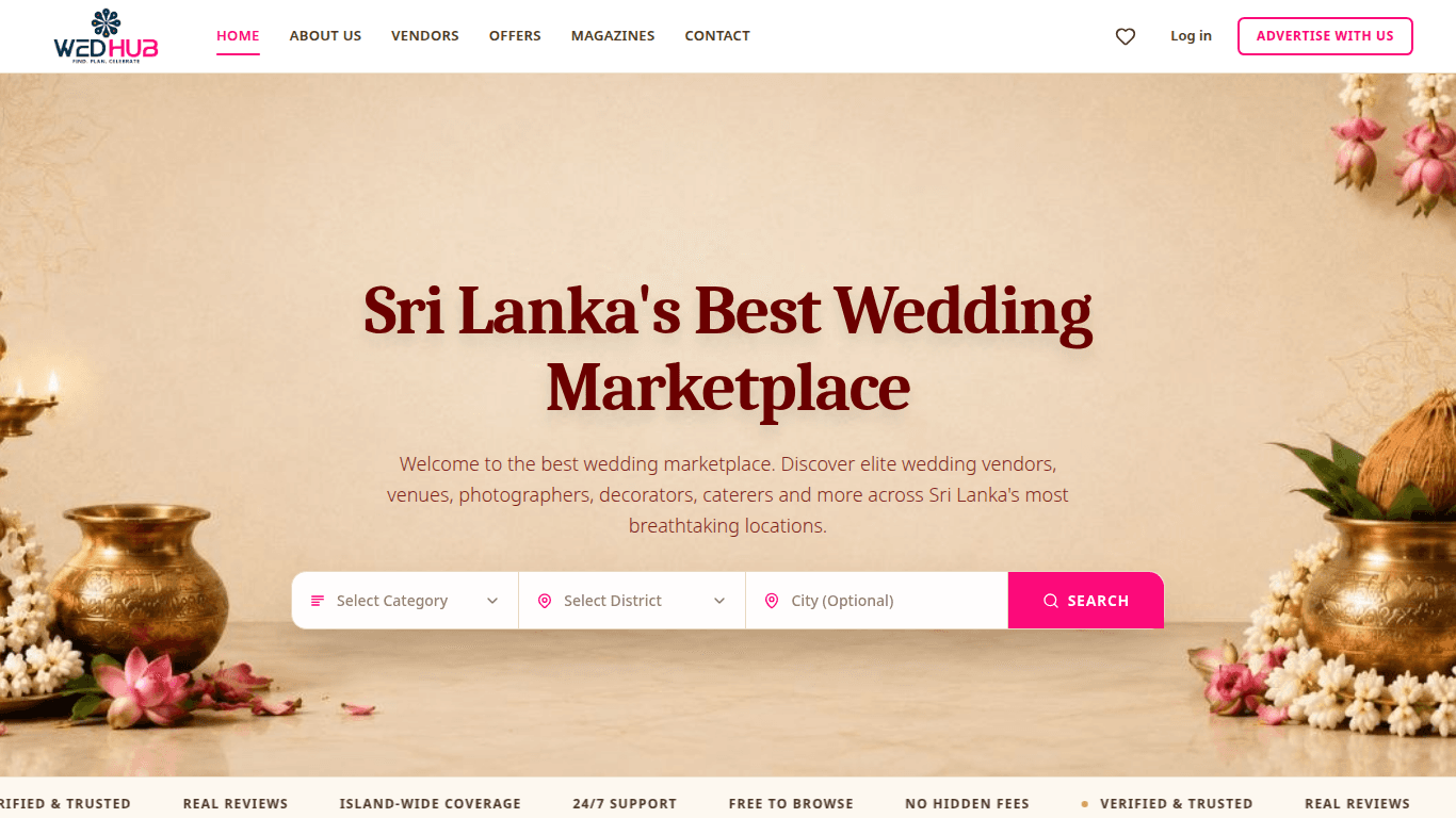 Wedhub Website